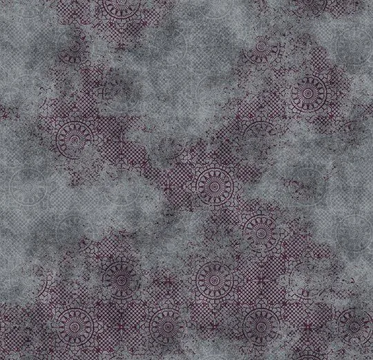 Flotex Hospitality & Leisure Geometric / Graphic Heritage Faded Grenat Sheet - 230005 200
