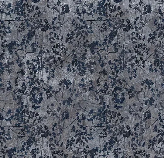 Flotex Hospitality & Leisure Floral Vivienne Bleu Nuit Sheet - 248001 200